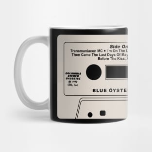 Blue Oyster Cult audio cassette recreation Mug